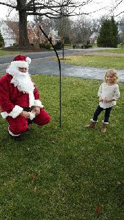 Santa Visits Frontenac 2015